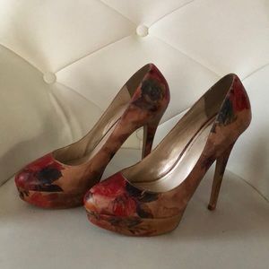 Floral Aldo Heels
